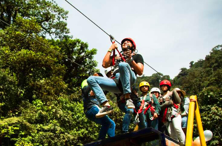 Adventure activities at Damdama Lake near Delhi