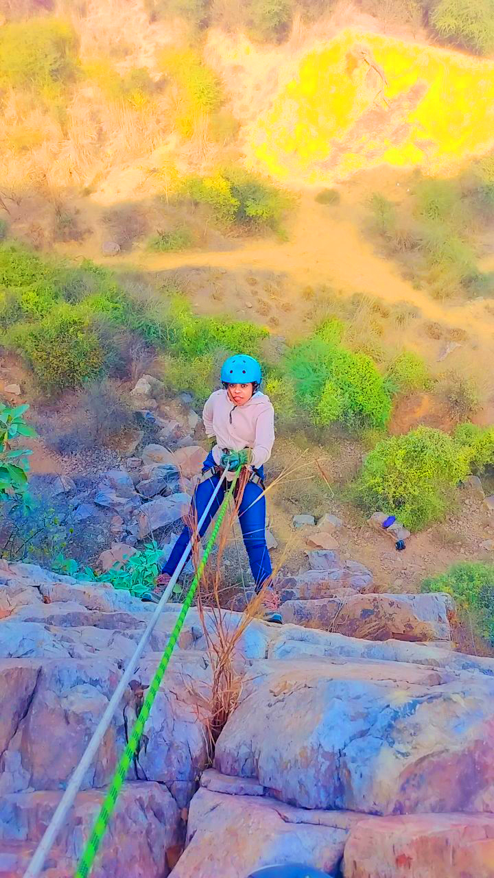 Rock Climbing at Damdama Lake