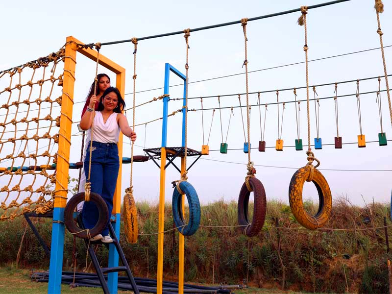 Tikli Sunrise Point - hidden nature lake forest near Delhi
