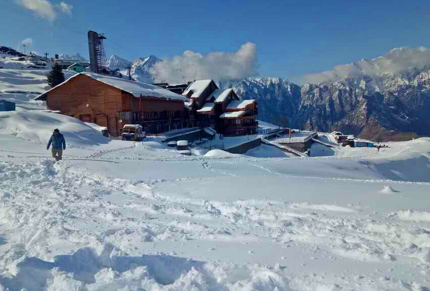 Auli Honeymoon Package romantic snowy getaway