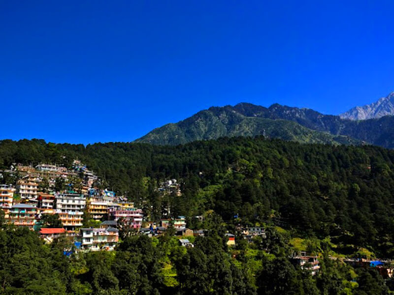 Dharamsala Tibetan lower town weekend from Delhi
