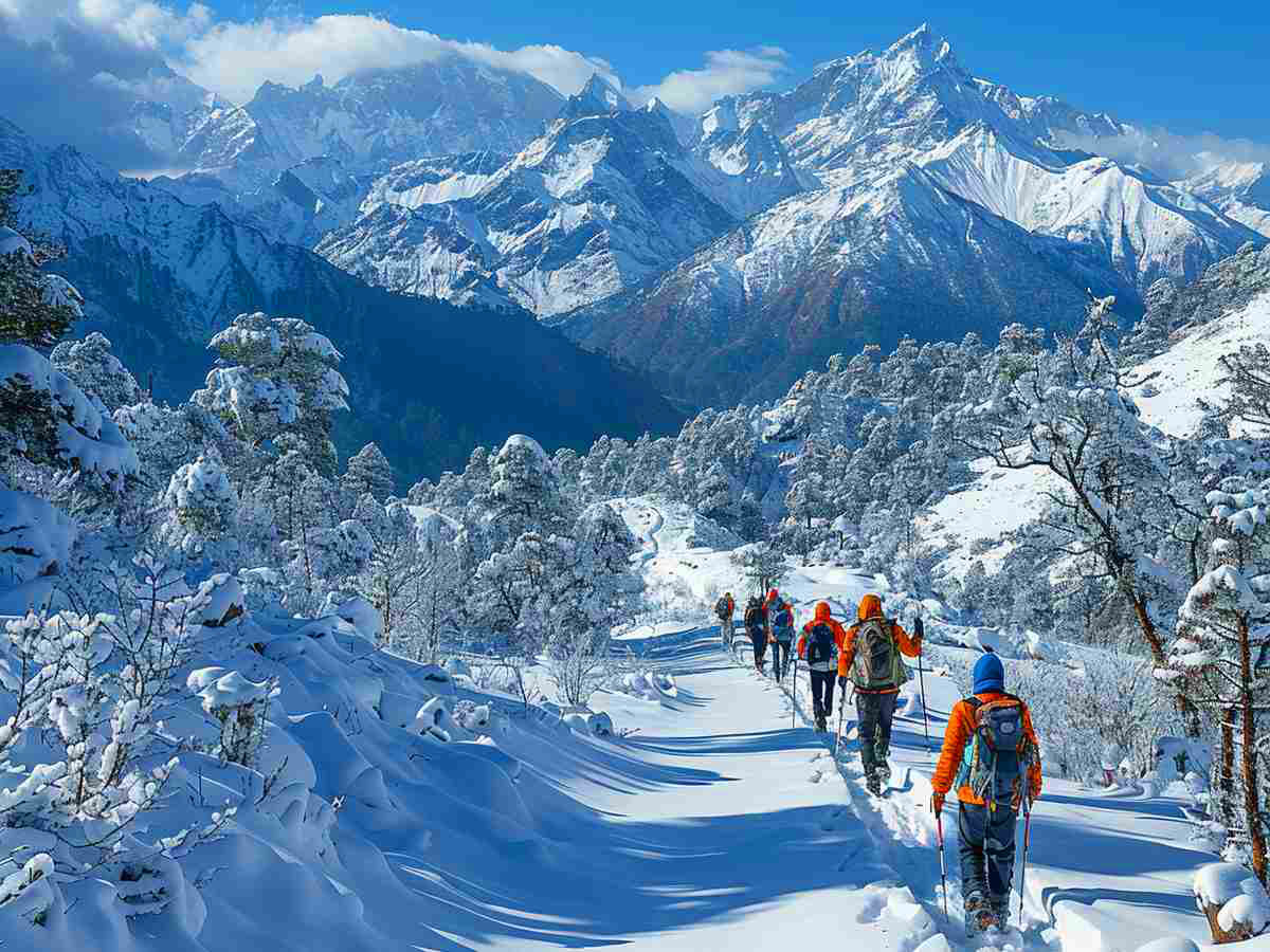 Lansdowne misty hill town forest valley Uttarakhand Garhwal